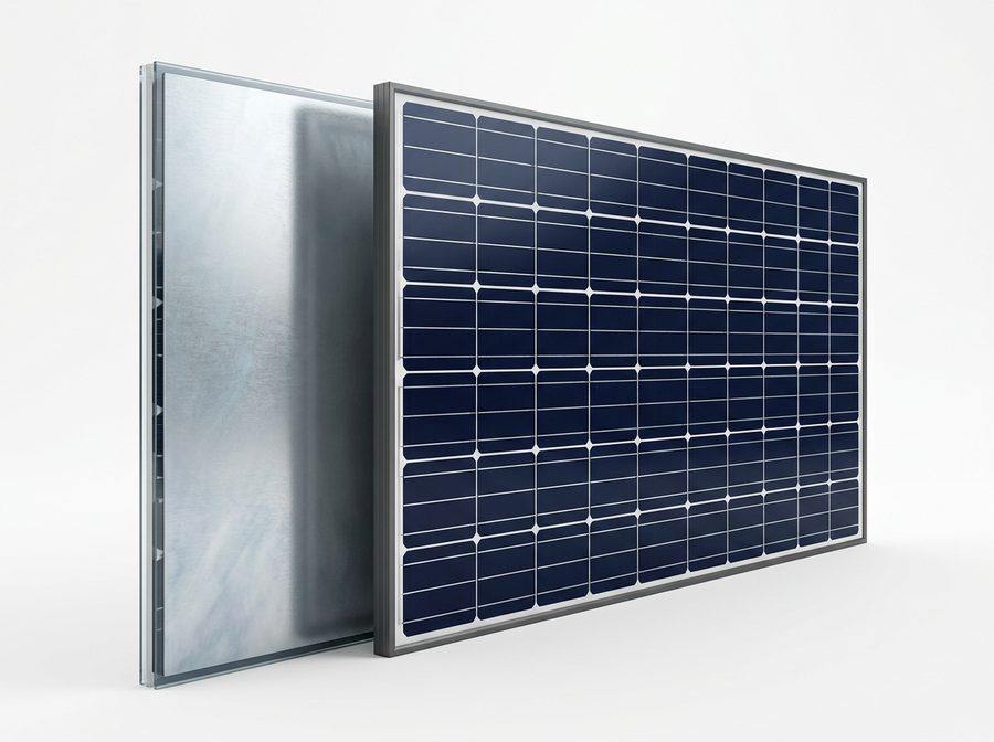 Glass-to-POSMAC BIPV 모듈
